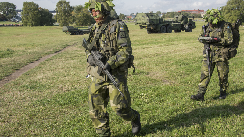 Försvarsövning i Östergötland under veckoslutet