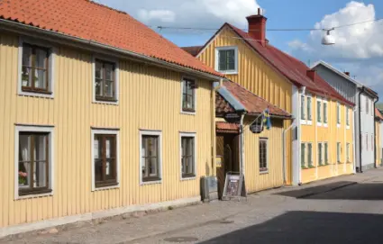 Gottfrid Larssongården med spetsmuseet