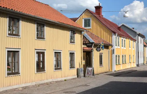 Gottfrid Larssongården med spetsmuseet