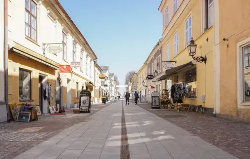Storgatan i Vadstena