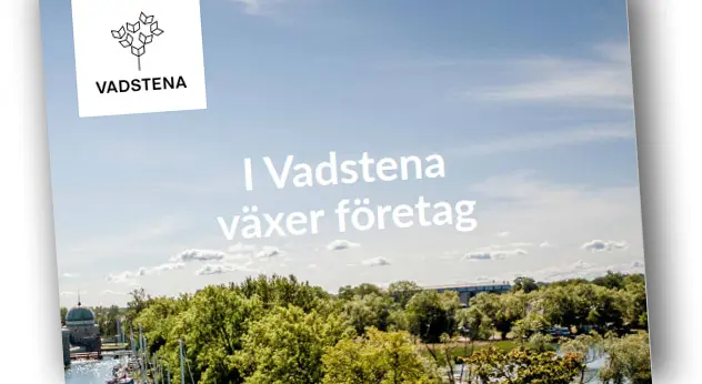 Här kan du ladda ner broschyren "I Vadstena växer företag"