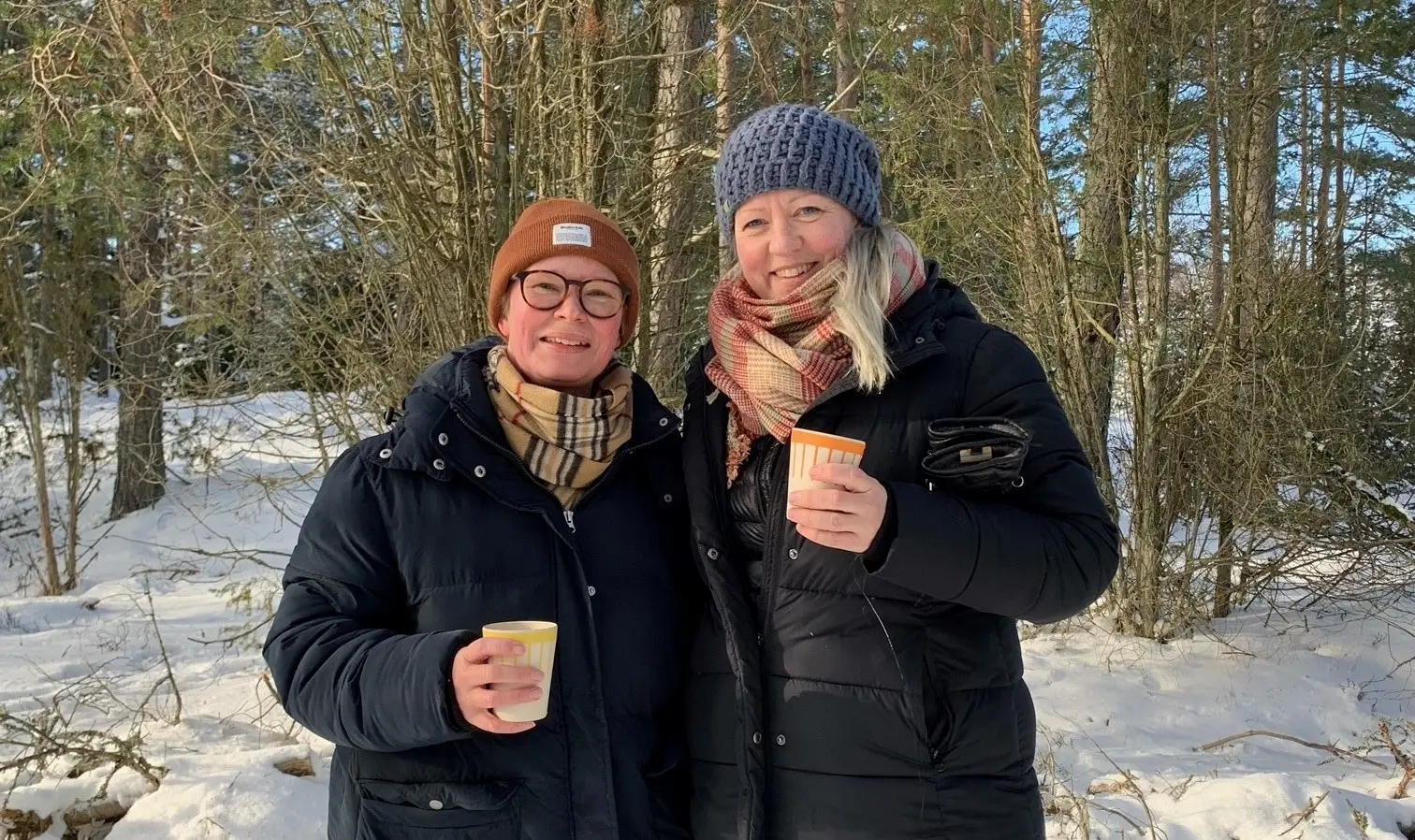 Kontaktfamilj. Familjehem. Malin och Hanna.