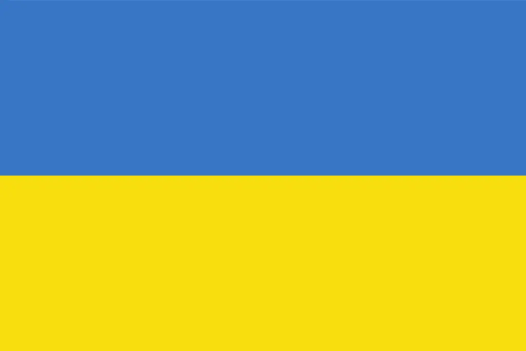 Ukrainas flagga / grafik