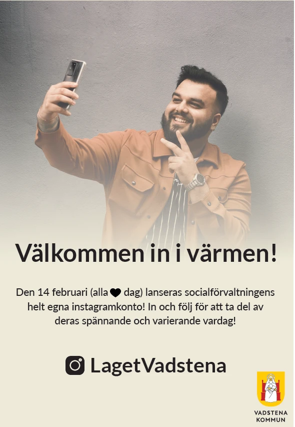 Laget Vadstena Affisch Instagram