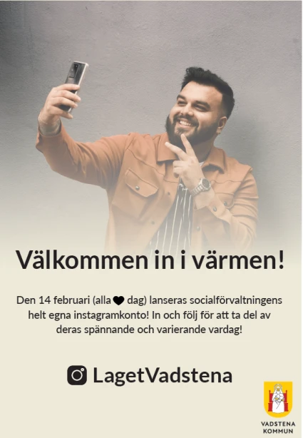 Laget Vadstena Affisch Instagram