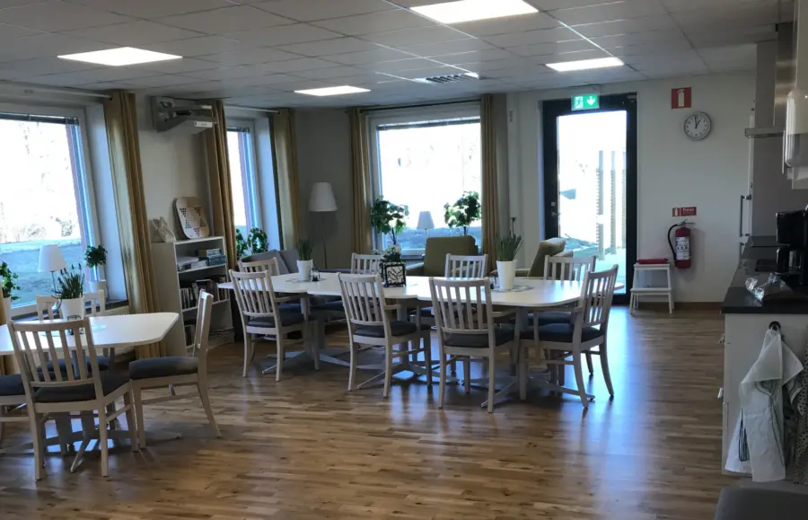 Samlingssalen på Trygghetsboendet