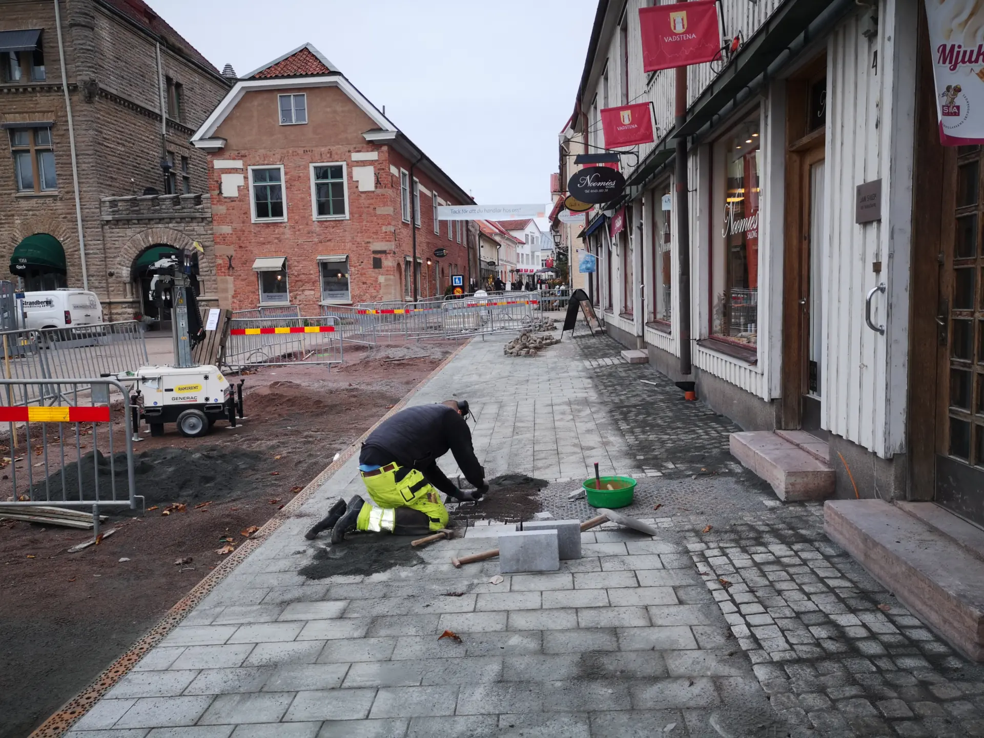 Rådhustorget, 11 november. Foto: Tommy Mansén.