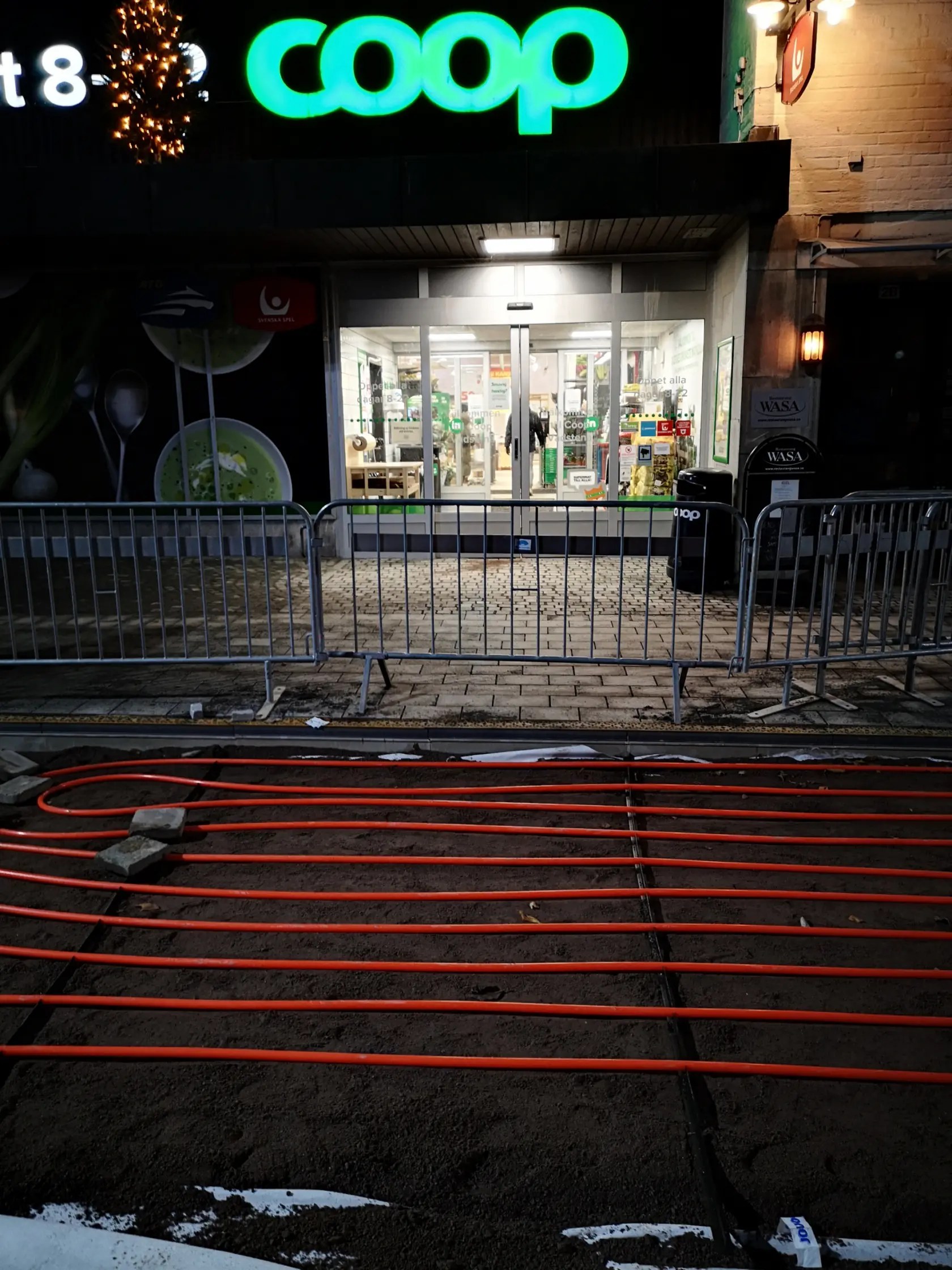 Rådhustorget, 30 november. Foto: Tommy Mansén.