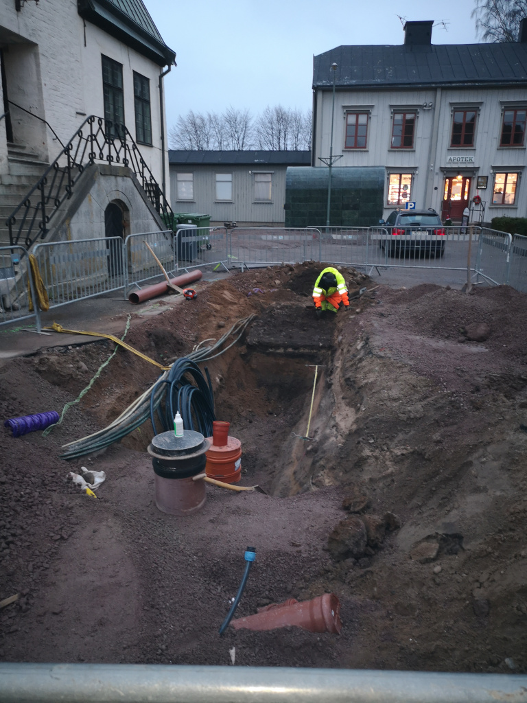Rådhustorget, 8 december 2020. Foto: Tommy Mansén.