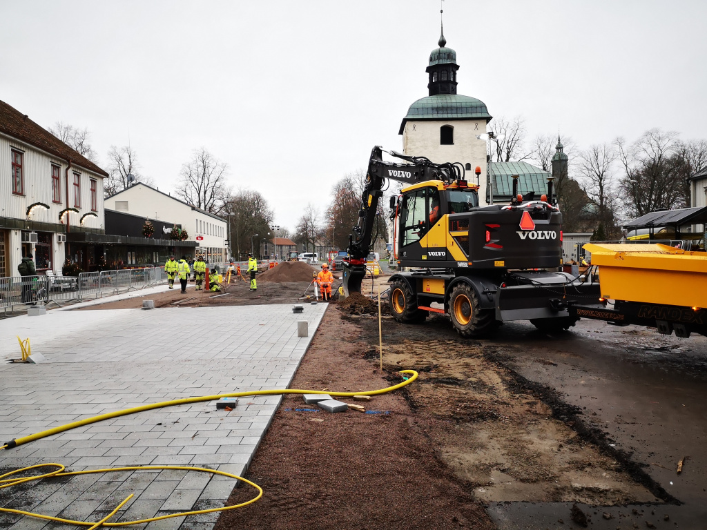 Rådhustorget, 14 december 2020. Foto: Tommy Mansén.