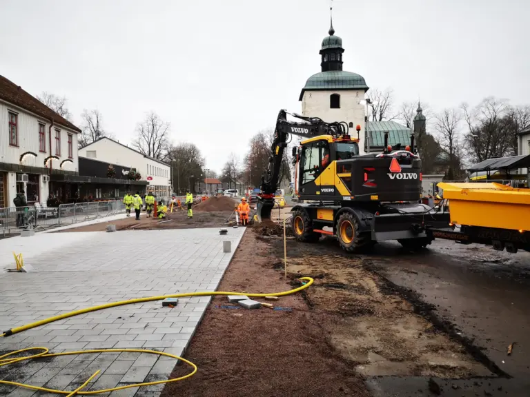 Rådhustorget, 14 december 2020. Foto: Tommy Mansén.