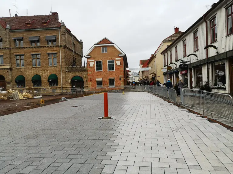 Rådhustorget, 20 december 2020. Foto: Tommy Mansén.