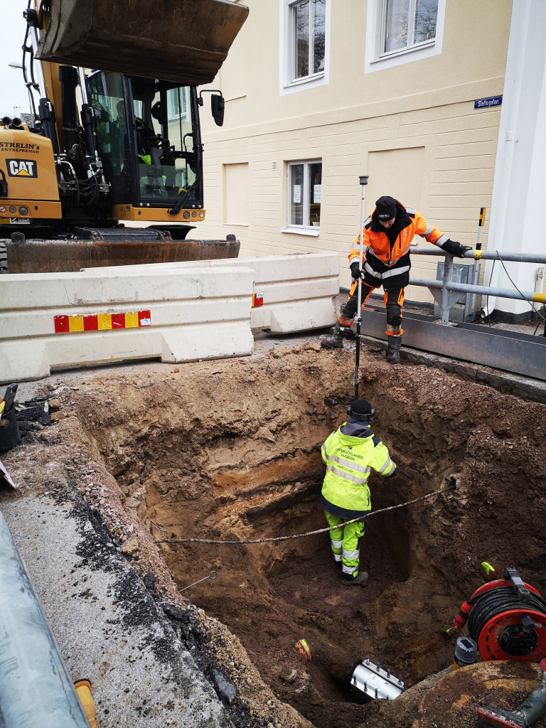 Rådhustorget, 25 januari 2021. Foto: Tommy Mansén.