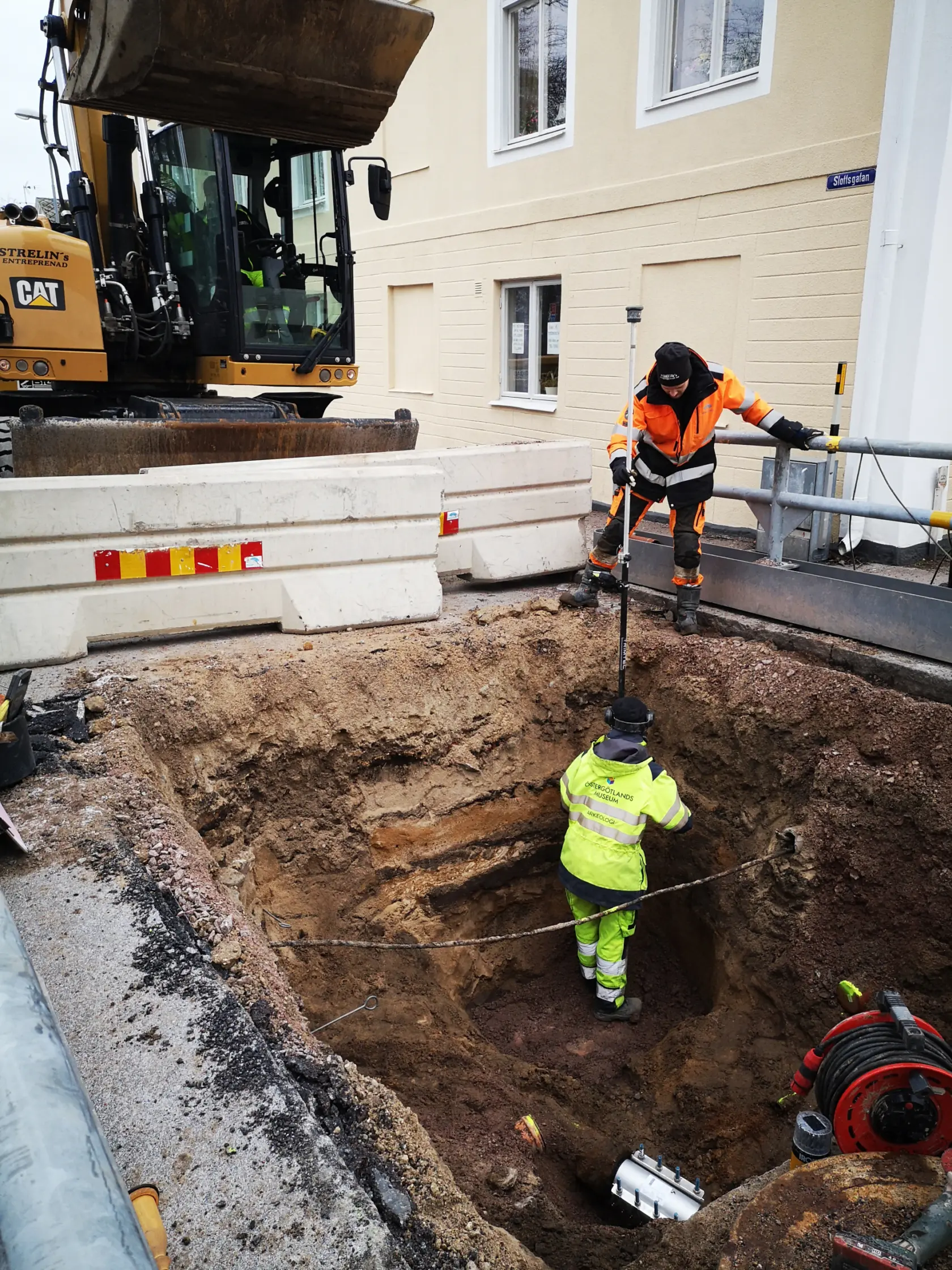 Rådhustorget, 25 januari 2021. Foto: Tommy Mansén.