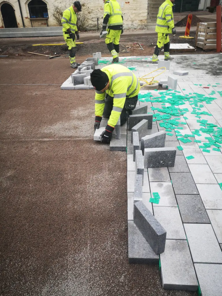 Rådhustorget, 3 mars 2021. Foto: Tommy Mansén.