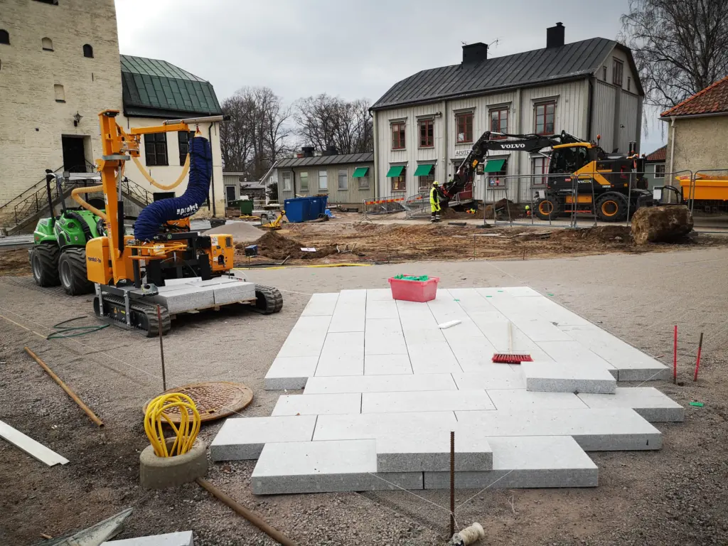 Rådhustorget, 24 mars 2021. Foto: Tommy Mansén.
