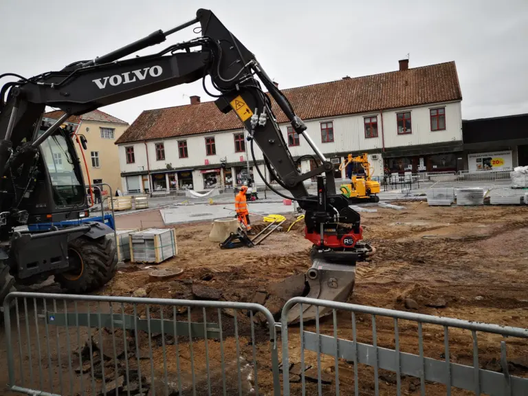 Rådhustorget, 29 mars 2021. Foto: Tommy Mansén.