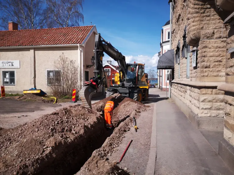 Rådhustorget, 8 april 2021. Foto: Tommy Mansén.