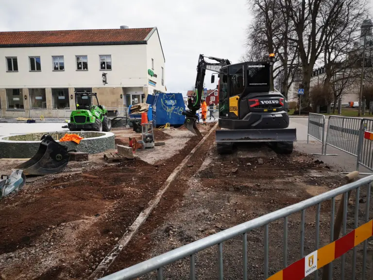 Rådhustorget, 14 april 2021. Foto: Tommy Mansén.