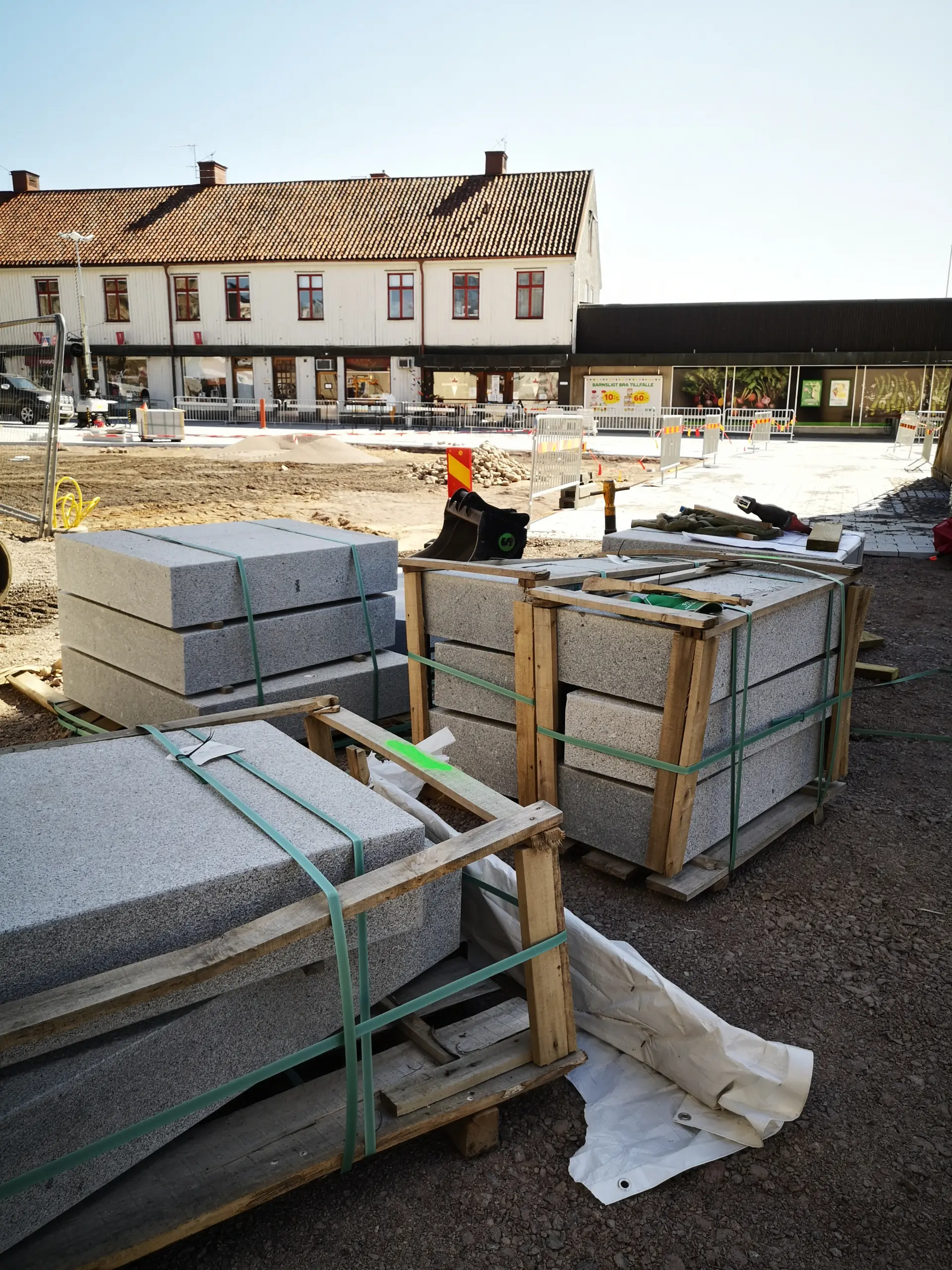 Rådhustorget, 19 april 2021. Foto: Tommy Mansén.