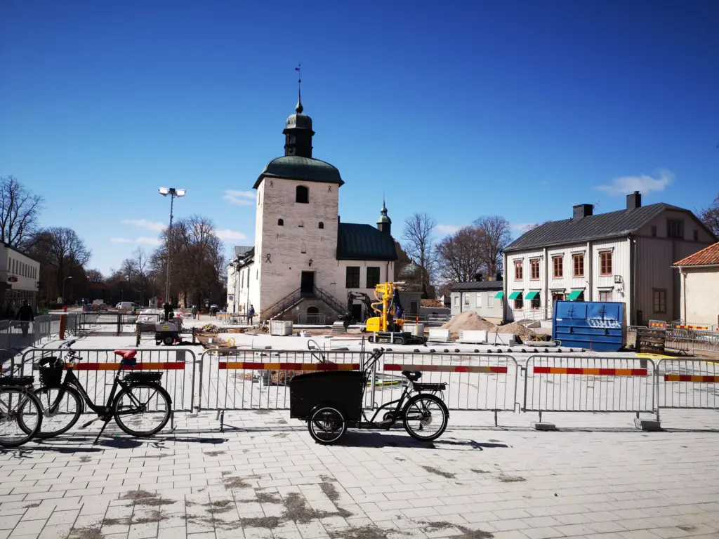 Rådhustorget, 24 april 2021. Foto: Tommy Mansén.