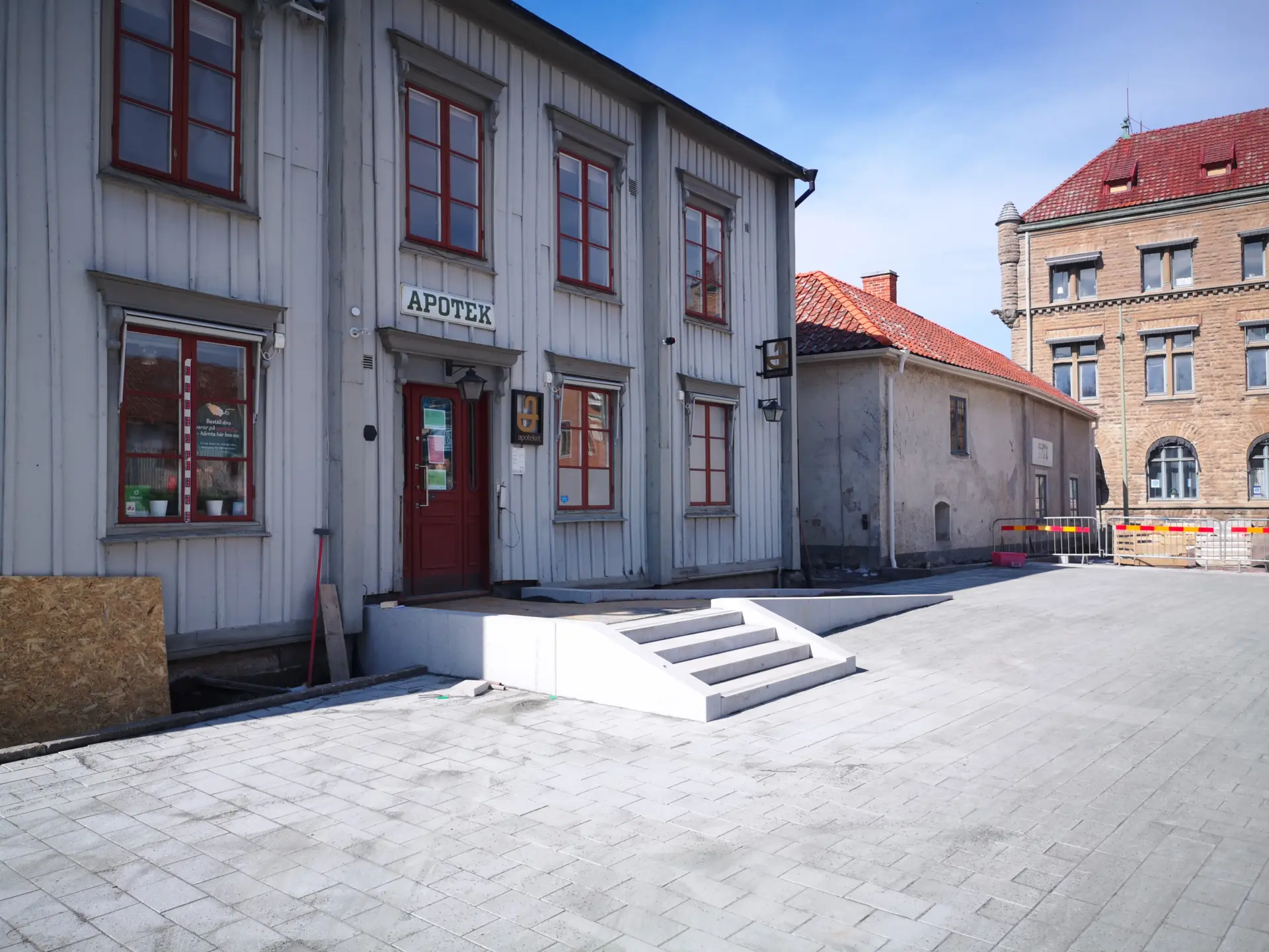Rådhustorget, 10 maj 2021. Foto: Tommy Mansén.