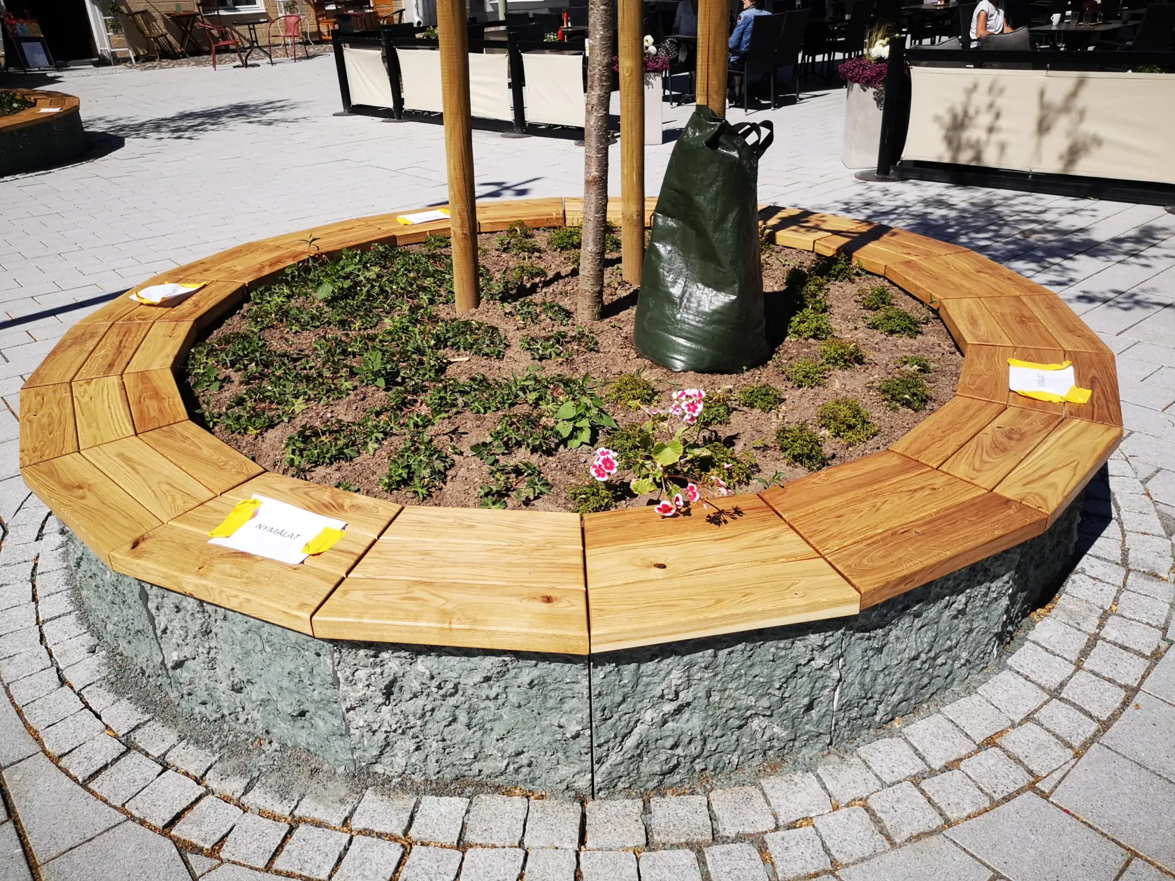 Rådhustorget, 16 juni 2021. Foto: Tommy Mansén.