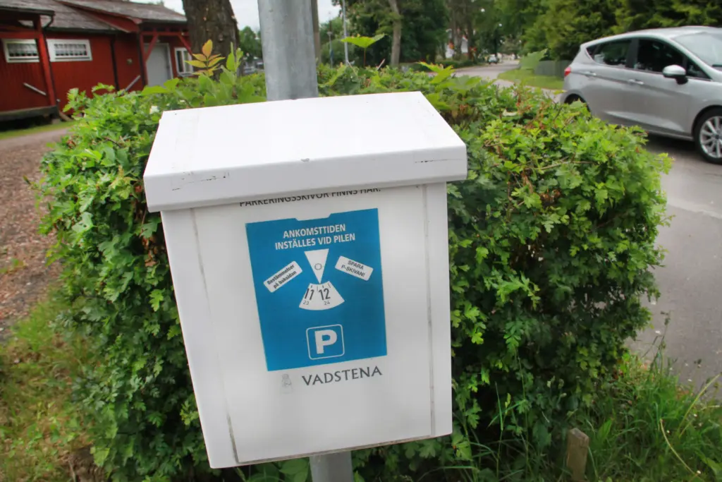 Brevlåda med P-skivor