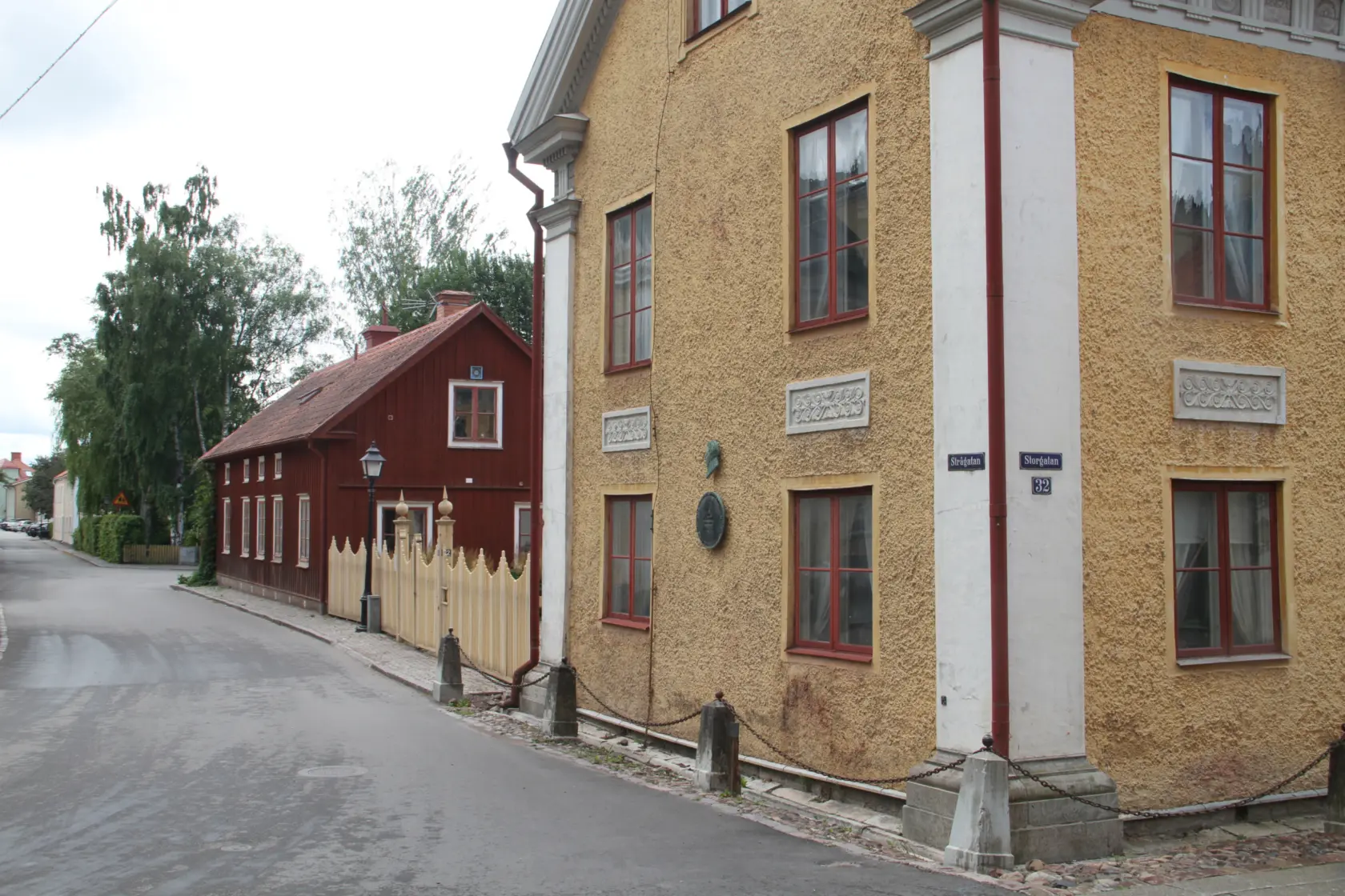 Acharii-Be­rgenstråhlska gården. Foto: Björn Andersson.