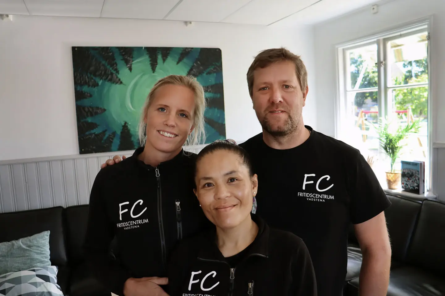 Tre anställda på Fritidscentrum