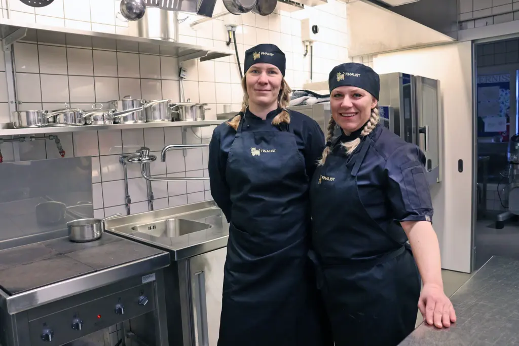Matilda Källstrand och Jenny Ingman är kockar på förskolan Blanka som gått till final i "Bästa matglädjeförskola".