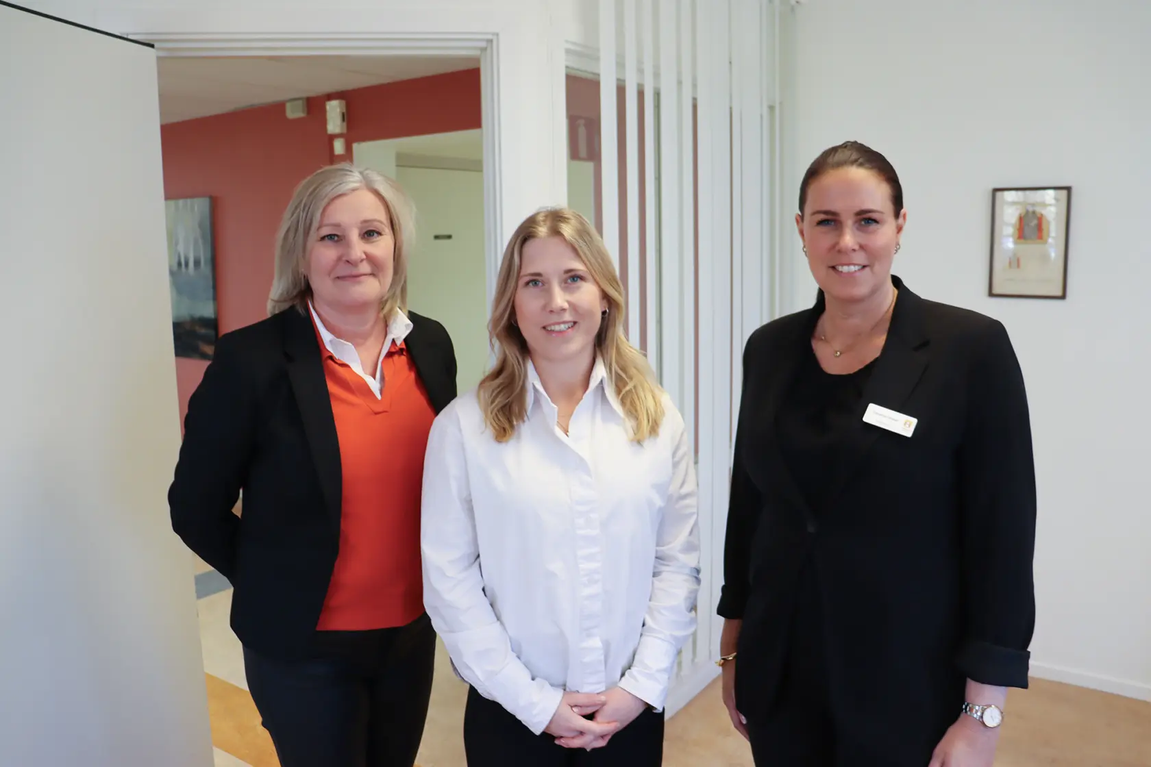 Jenny Bytander, Fanny Nell och Caroline Strand.