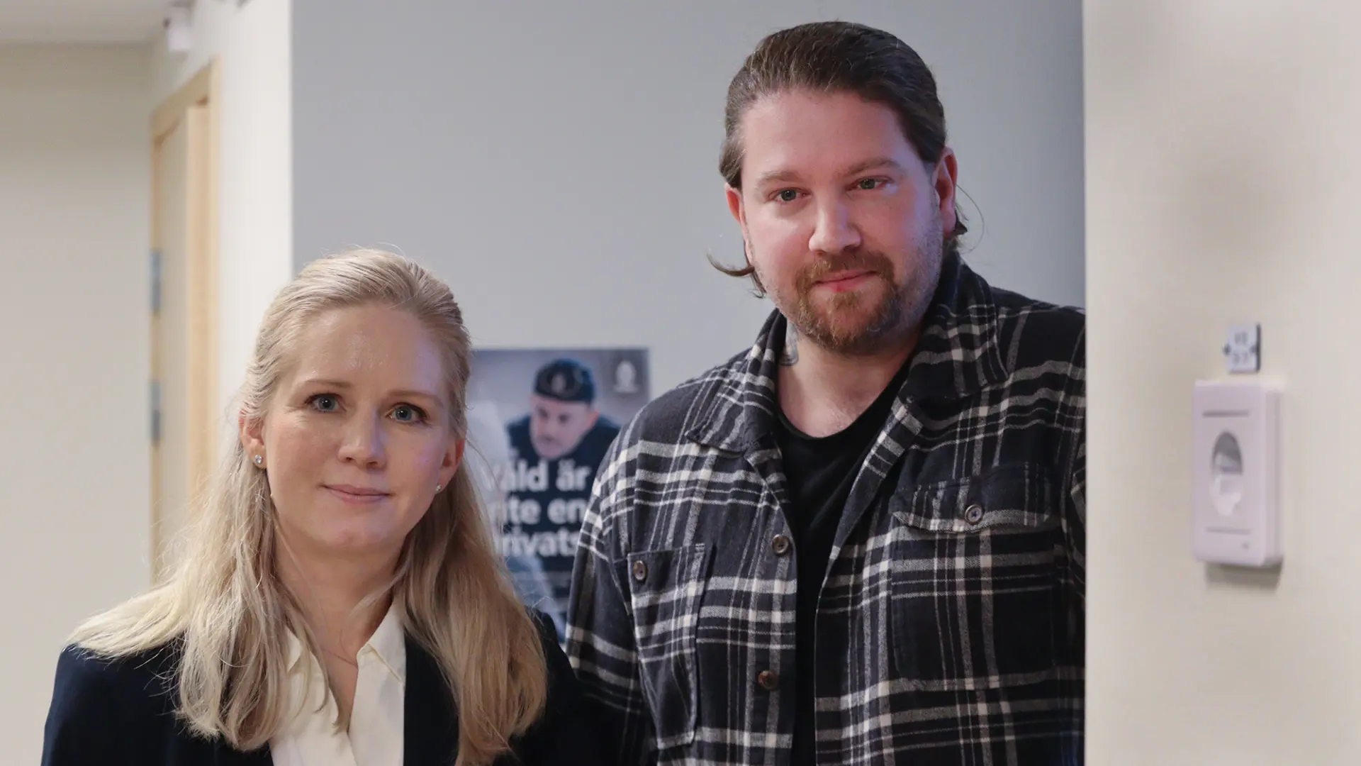 Elin Niskala och Anton Stolt.