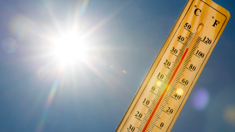 Vädervarning: Höga temperaturer under veckan